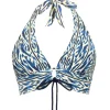 aabra_halter_bikini_top_2.webp Robin Piccone Bikini Tops-Aabra Halter Bikini Top Lapis