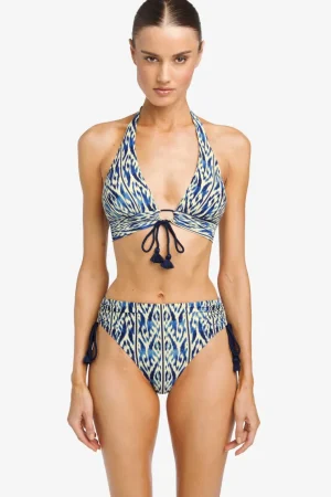 aabra_high_waist_bikini_b_0.webp Robin Piccone Bikini Bottoms-Aabra High Waist Bikini Bottom Lapis