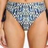 aabra_high_waist_bikini_b_1.webp Robin Piccone Bikini Bottoms-Aabra High Waist Bikini Bottom Lapis