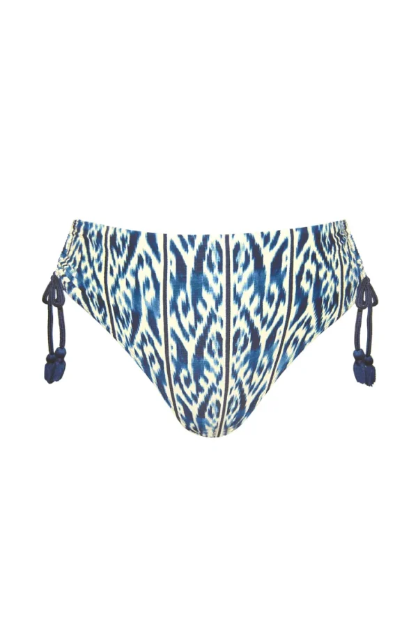 aabra_high_waist_bikini_b_2.webp Robin Piccone Bikini Bottoms-Aabra High Waist Bikini Bottom Lapis