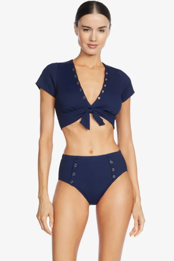 amy_high_waist_bikini_bot_0.webp Robin Piccone Bikini Bottoms-Amy High Waist Bikini Bottom Navy