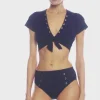 amy_high_waist_bikini_bot_4.webp Robin Piccone Bikini Bottoms-Amy High Waist Bikini Bottom Navy