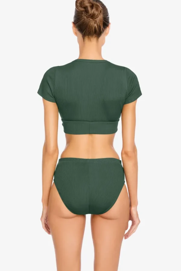 Robin Piccone Bikini Tops-Amy Raglan Bikini Top