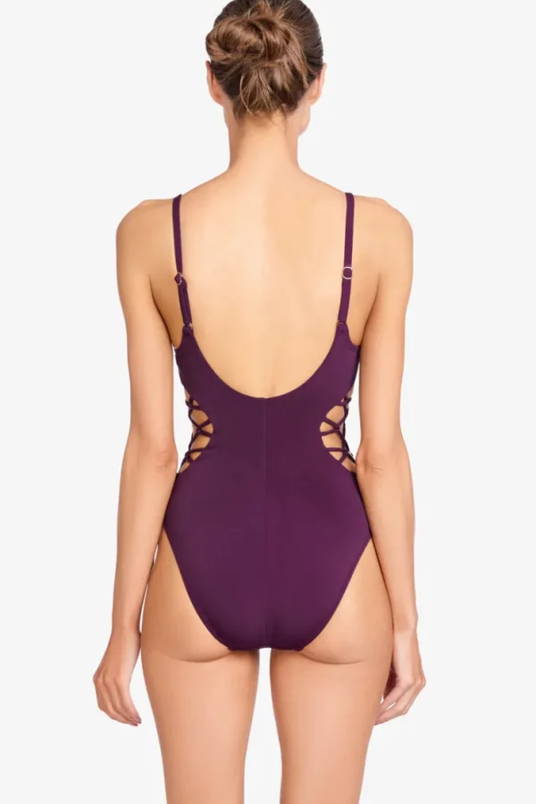aubrey_lace_up_one_piece_1-1.webp Robin Piccone One Pieces-Aubrey Lace Up One Piece
