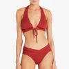 Robin Piccone Bikini Bottoms-Aubrey Twist Bikini Bottom