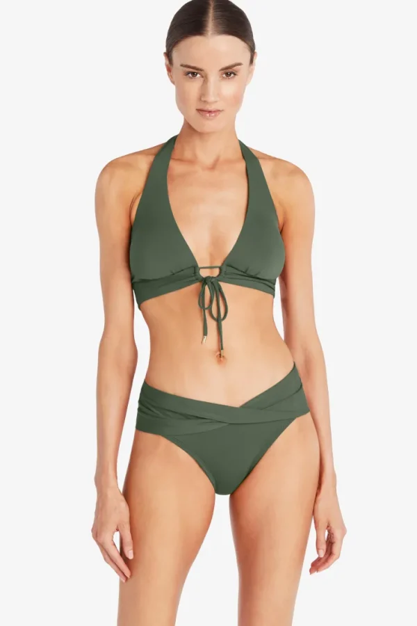 Robin Piccone Bikini Bottoms-Aubrey Twist Bikini Bottom