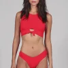 Robin Piccone Bikini Bottoms-Ava High Leg Bikini Bottom