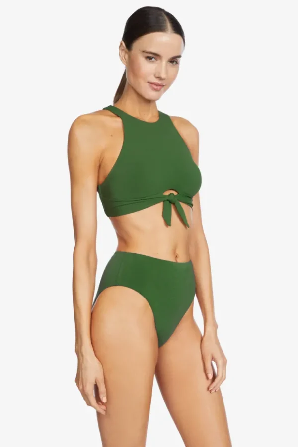 ava_high_waist_bikini_bot_2.webp Robin Piccone Bikini Bottoms-Ava High Waist Bikini Bottom Sage