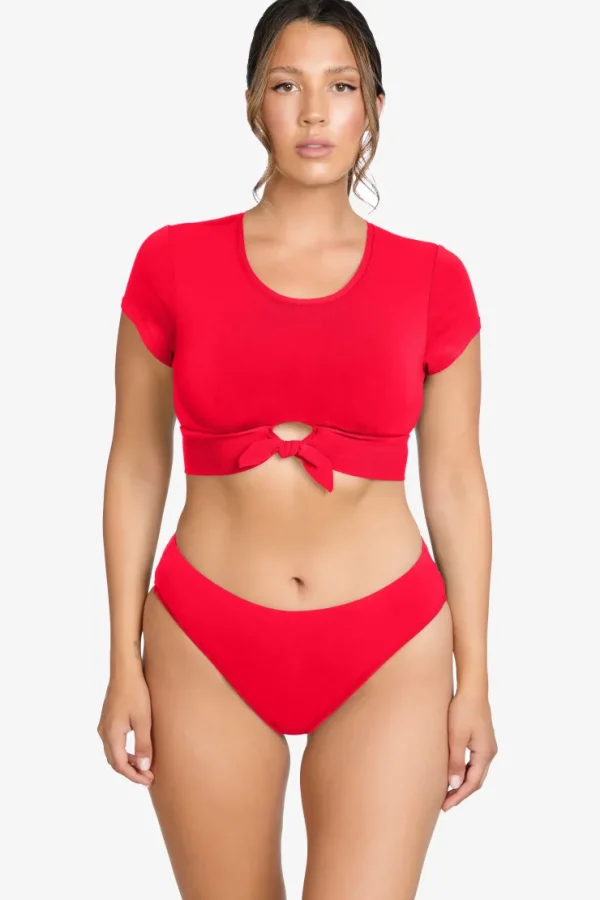 Robin Piccone Bikini Bottoms-Ava High Waist Bikini Bottom