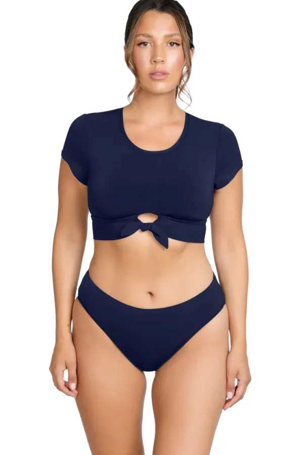 Robin Piccone Bikini Bottoms-Ava High Waist Bikini Bottom
