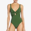 Robin Piccone One Pieces-Ava Knot One Piece Sage