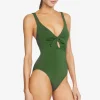 Robin Piccone One Pieces-Ava Knot One Piece Sage