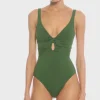 Robin Piccone One Pieces-Ava Knot One Piece Sage