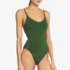 Robin Piccone One Pieces-Ava Scoop Neck Mio One Piece Sage