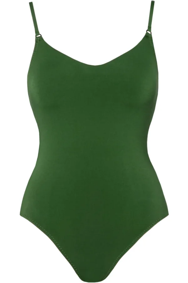 Robin Piccone One Pieces-Ava Scoop Neck Mio One Piece Sage