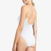 Robin Piccone One Pieces-Ava Scoop Neck Mio One Piece White