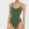 Robin Piccone One Pieces-Ava Scoop Neck Mio One Piece Sage