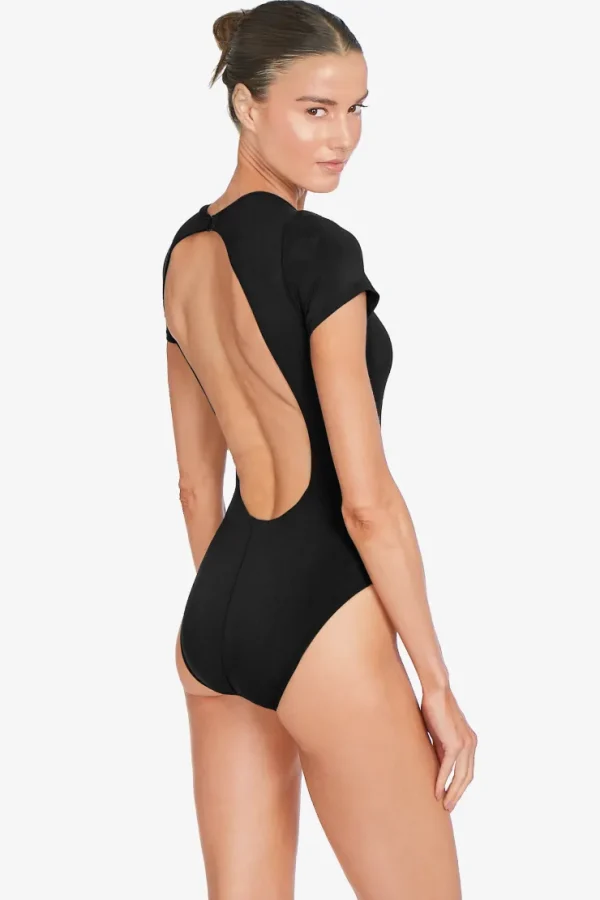 ava_tshirt_one_piece_1.webp Robin Piccone One Pieces-Ava T-Shirt One Piece Black