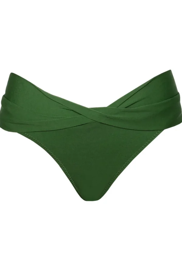 Robin Piccone Bikini Bottoms-Ava Twist Bikini Bottom Sage