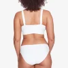 Robin Piccone Bikini Bottoms-Ava Twist Bikini Bottom White