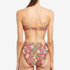Robin Piccone Bikini Tops-Bibi Bandeau Bikini Top Iceberg Multi
