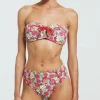 Robin Piccone Bikini Bottoms-Bibi High Waist Bikini Bottom Iceberg Multi