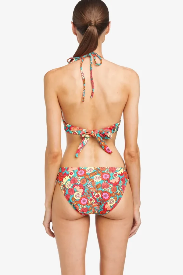 Robin Piccone Bikini Tops-Bibi Triangle Bikini Top Iceberg Multi