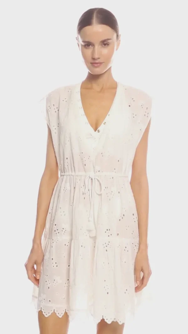 daisy_flouncy_dress_4-1.webp Robin Piccone Cover Ups-Daisy Flouncy Dress