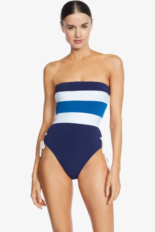 Robin Piccone One Pieces-Emma Bandeau One Piece Safire Combo