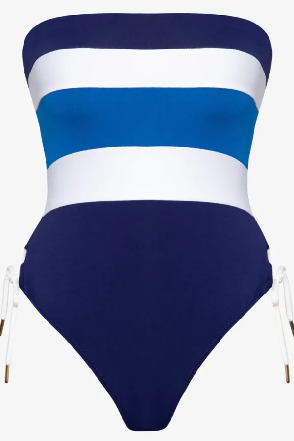 Robin Piccone One Pieces-Emma Bandeau One Piece Safire Combo
