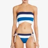 Robin Piccone Bikini Tops-Emma Bandeau Top Safire Combo