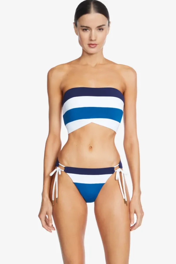 Robin Piccone Bikini Tops-Emma Bandeau Top Safire Combo