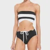 Robin Piccone Bikini Tops-Emma Bandeau Top Black