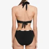 Robin Piccone Bikini Tops-Emma Halter Top Black