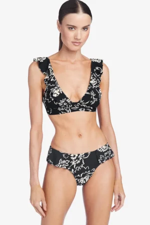 gracie_triangle_top_0.webp Robin Piccone Bikini Tops-Gracie Triangle Top Black