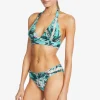 Robin Piccone Bikini Tops-Mai Halter Top Aqua
