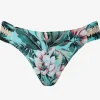 Robin Piccone Bikini Bottoms-Mai Tab Side Bikini Bottom Aqua