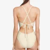 marlow_keyhole_one_piece_1.webp Robin Piccone One Pieces-Marlow Keyhole One Piece Ecru