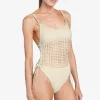 Robin Piccone One Pieces-Marlow One Piece Ecru