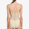 Robin Piccone One Pieces-Marlow One Piece Ecru