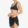 michelle_fringe_side_tie__0.webp Robin Piccone Cover Ups-Michelle Fringe Side Tie Pareo Black