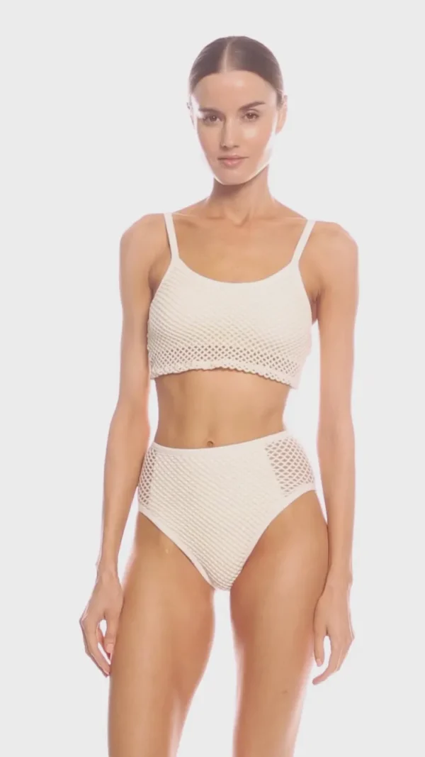 pua_high_waist_bottom_4.webp Robin Piccone Bikini Bottoms-Pua High Waist Bottom Ecru
