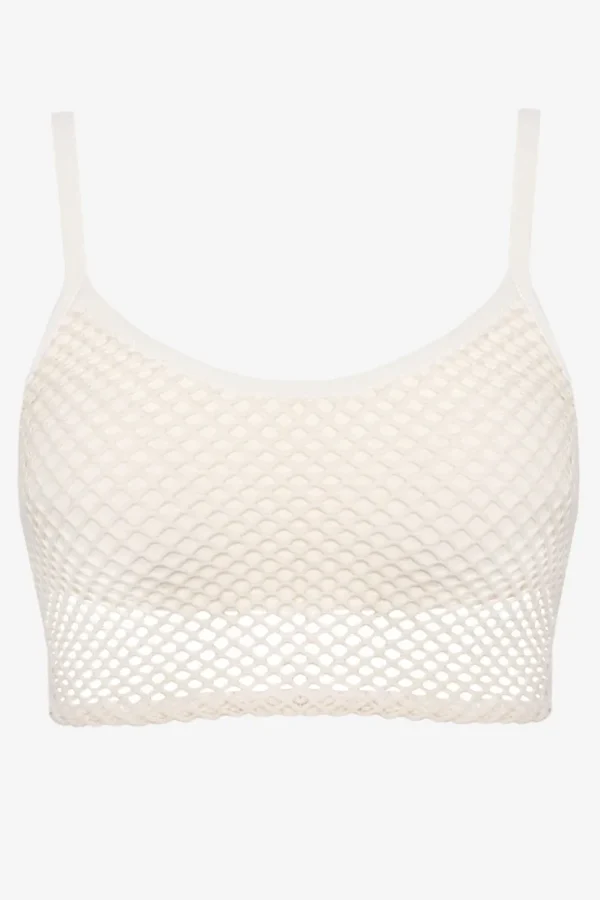 pua_lingerie_cami_top_1.webp Robin Piccone Bikini Tops-Pua Lingerie Cami Top Ecru