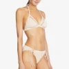 Robin Piccone Bikini Tops-Pua Triangle Bikini Top Ecru