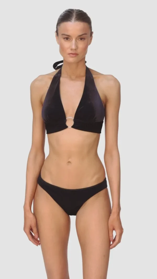 roxy_halter_bikini_top_2.webp Robin Piccone Bikini Tops-Roxy Halter Bikini Top Black