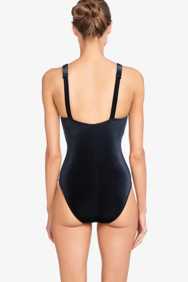 Robin Piccone One Pieces-Roxy Plunge One Piece Black
