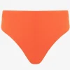 Robin Piccone Bikini Bottoms-Soliel High Waist Bikini Bottom Marmalade