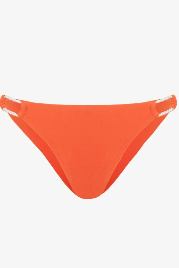 Robin Piccone Bikini Bottoms-Soliel Side Tie Bikini Bottom Marmalade